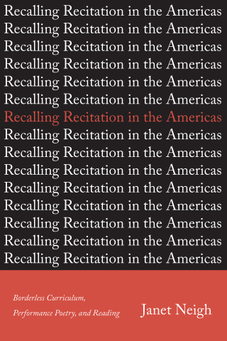 Cover image: Recalling Recitation in the Americas 1st edition 9781487501839