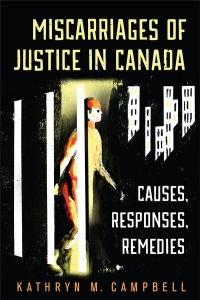 Cover image: Miscarriages of Justice in Canada 1st edition 9780802094063