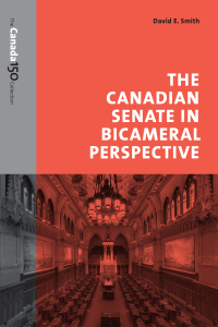 Cover image: The Canadian Senate in Bicameral Perspective 1st edition 9781487522407