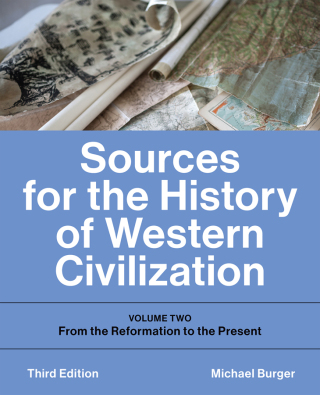 Cover image: Sources for the History of Western Civilization: Volume Two: From the Reformation to the Present, Third Edition 3rd edition 9781487540371