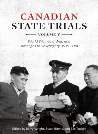 Cover image: Canadian State Trials, Volume V 1st edition 9781487546038