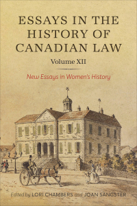 Titelbild: Essays in the History of Canadian Law, Volume XII 1st edition 9781487553906