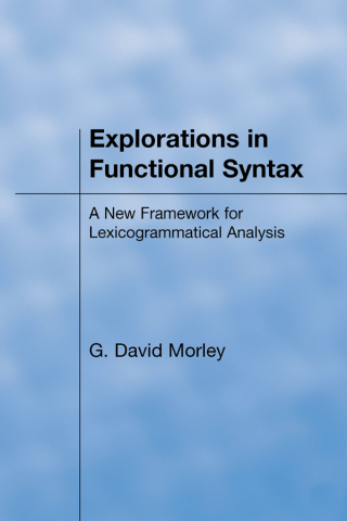 Imagen de portada: Explorations in Functional Syntax 1st edition 9781904768005