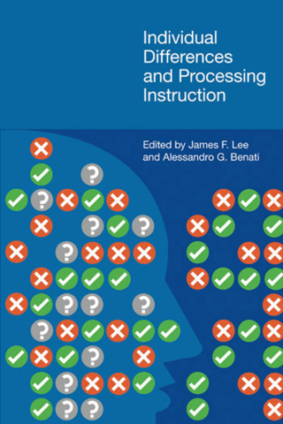 Imagen de portada: Individual Differences and Processing Instruction 1st edition 9781845533441
