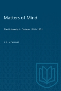 Cover image: Matters of Mind 1st edition 9780802072160