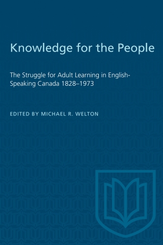 Cover image: Knowledge for the People 1st edition 9780774403030