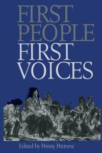 Cover image: First People, First Voices 1st edition 9780802065629