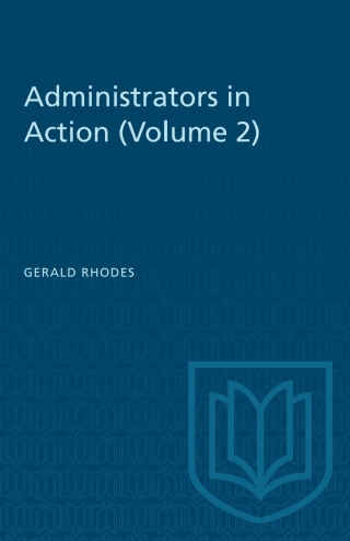 Cover image: Administrators in Action, Vol. 2 1st edition 9781487572457