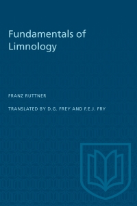 Cover image: Fundamentals of Limnology 1st edition 9781487573669