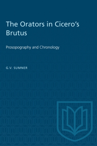 Cover image: The Orators in Cicero's Brutus 1st edition 9781487585532