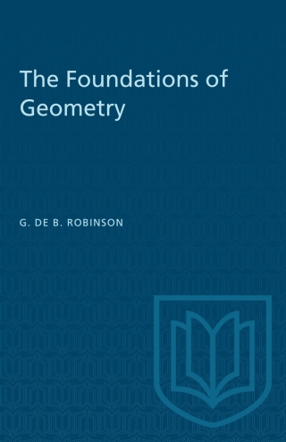 Cover image: The Foundations of Geometry 1st edition 9781487585570