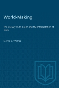Cover image: World-Making 1st edition 9780802068477