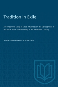 Cover image: Tradition in Exile 1st edition 9781487585709