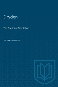 Imagen de portada: Dryden 1st edition 9781487585297