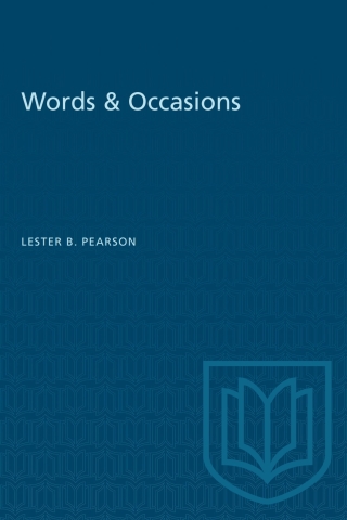 Cover image: Words & Occasions 1st edition 9780802061225