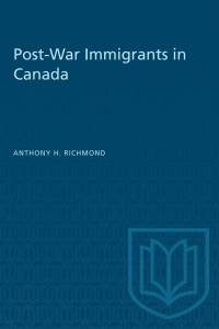 Imagen de portada: Post-War Immigrants in Canada 1st edition 9781487585181