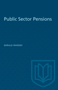 Cover image: Public Sector Pensions 1st edition 9781487572594