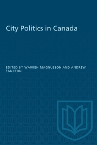 Cover image: City Politics in Canada 1st edition 9780802065209