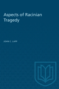 Cover image: Aspects of Racinian Tragedy 1st edition 9781487576981