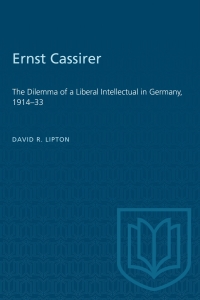 Cover image: Ernst Cassirer 1st edition 9781487577148