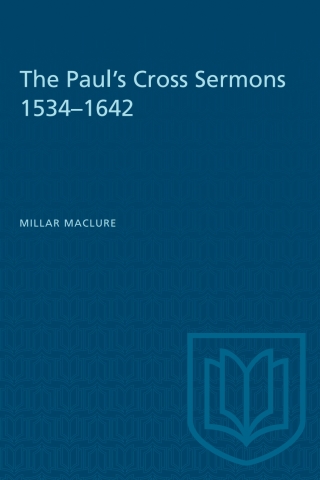 Cover image: The Paul's Cross Sermons 1534–1642 1st edition 9781487577261