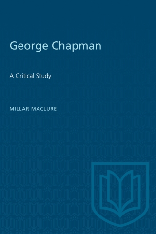 Cover image: George Chapman 1st edition 9781487577292
