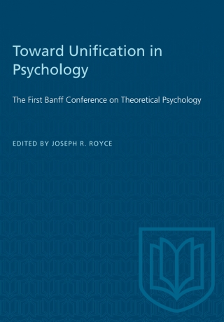 Imagen de portada: Toward Unification in Psychology 1st edition 9781487578640
