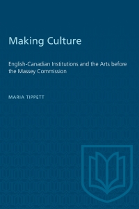 Cover image: Making Culture 1st edition 9780802067845