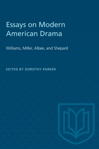 Cover image: Essays on Modern American Drama 1st edition 9780802034342