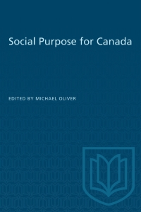 Cover image: Social Purpose for Canada 1st edition 9781487578961