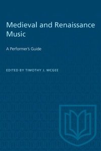 Cover image: Medieval and Renaissance Music 1st edition 9780802067296