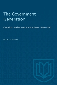 Titelbild: The Government Generation 1st edition 9780802066046