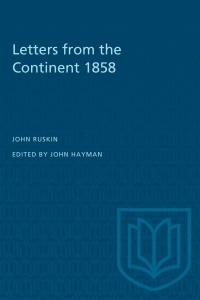Cover image: Letters from the Continent 1858 1st edition 9781487580544