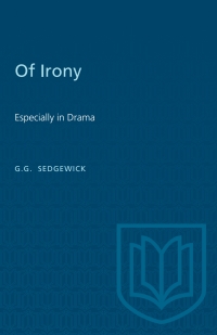 Cover image: Of Irony 1st edition 9781487580643