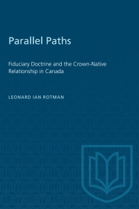 Cover image: Parallel Paths 1st edition 9780802078131