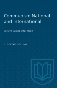 Cover image: Communism National and International 1st edition 9780802060303