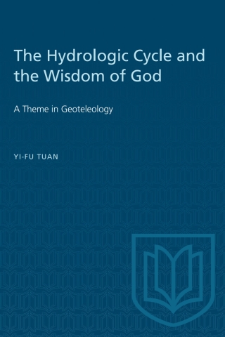 Cover image: The Hydrologic Cycle and the Wisdom of God 1st edition 9780802032140