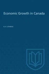 Cover image: Economic Growth in Canada 1st edition 9781487587055