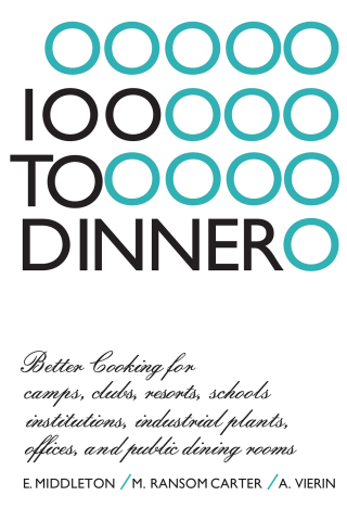 Cover image: 100 to Dinner 1st edition 9781487587048