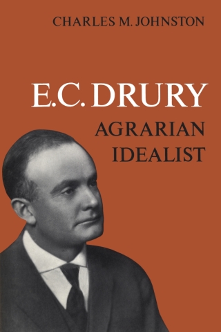 Cover image: E.C. Drury 1st edition 9781487592080