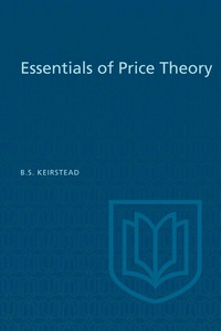 Cover image: Essentials of Price Theory 1st edition 9781487592189