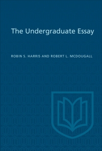 Cover image: The Undergraduate Essay 1st edition 9781487591441