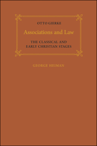 Cover image: Associations and Law 1st edition 9781487591588