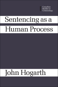 Cover image: Sentencing as a Human Process 1st edition 9780802062239
