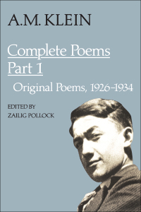 Cover image: A.M. Klein: Complete Poems 1st edition 9781487592387