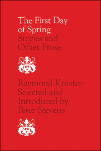 Cover image: The First Day of Spring 1st edition 9780802061980