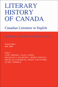 Cover image: Literary History of Canada 2nd edition 9780802066107