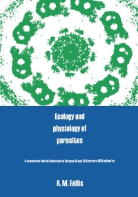 Cover image: Ecology and Physiology of Parasites 1st edition 9781487598457