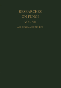 Cover image: Researches on Fungi, Vol. VII 1st edition 9781487598167