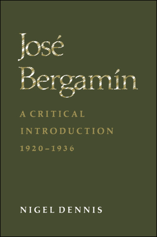 Cover image: José Bergamín 1st edition 9781487598211